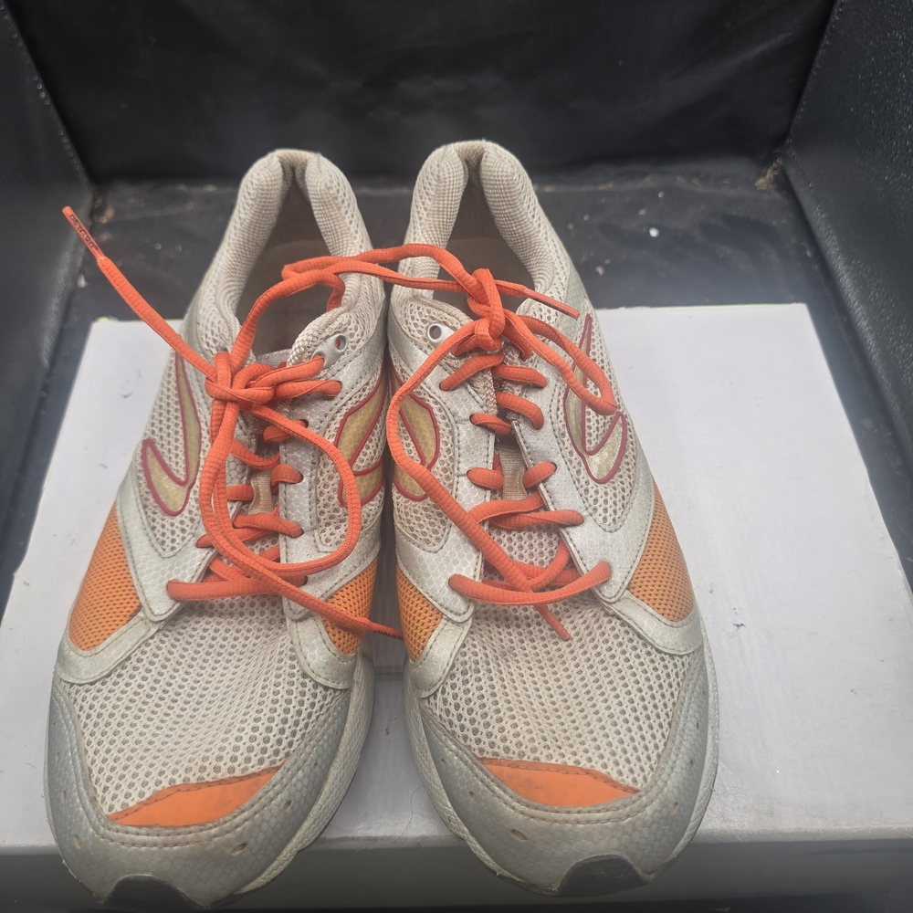 Newton Orange and Gray Running Shoes